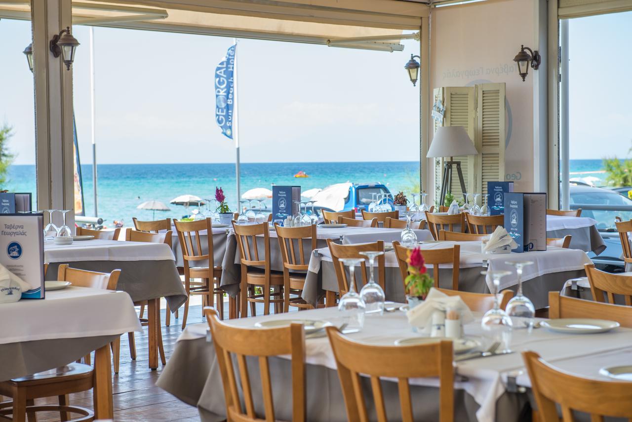 Georgalas Sun Beach Rooms Nea Kallikrateia Exterior photo